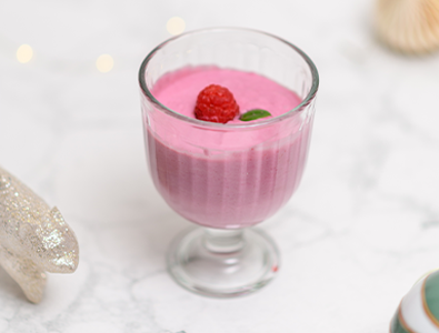 Mousse de frutos rojos
