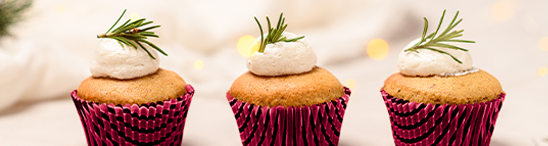Cupcakes de jengibre