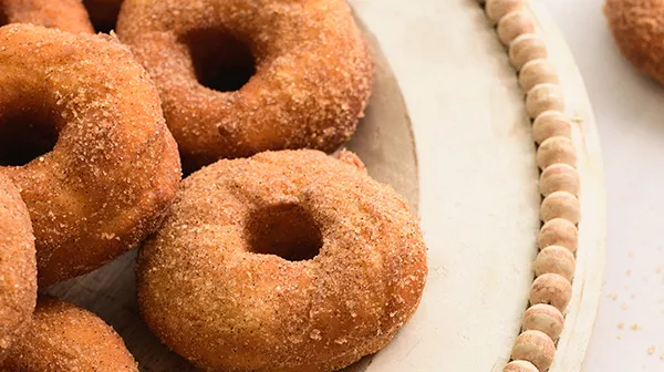 Mini donas sabor churros