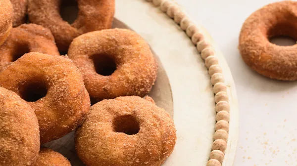 Mini donas sabor churros