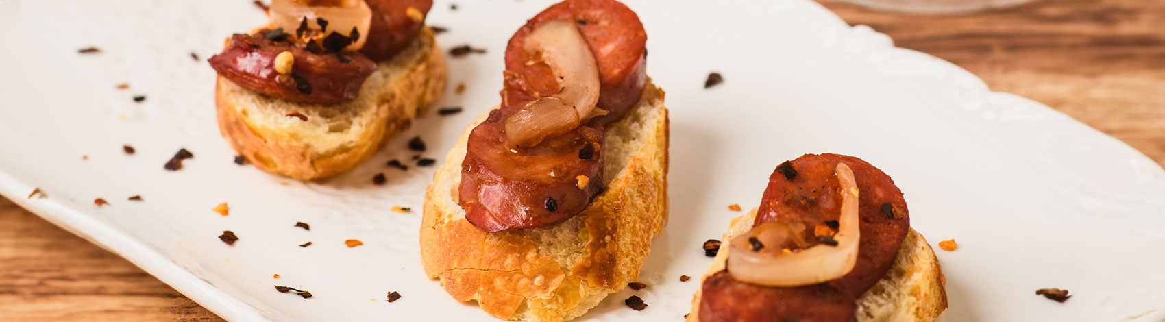 Chorizo español al vino tinto
