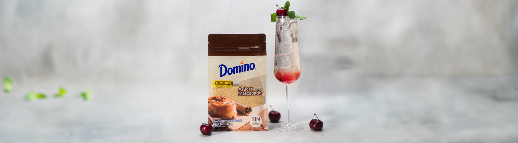 Cocktail francés de cereza