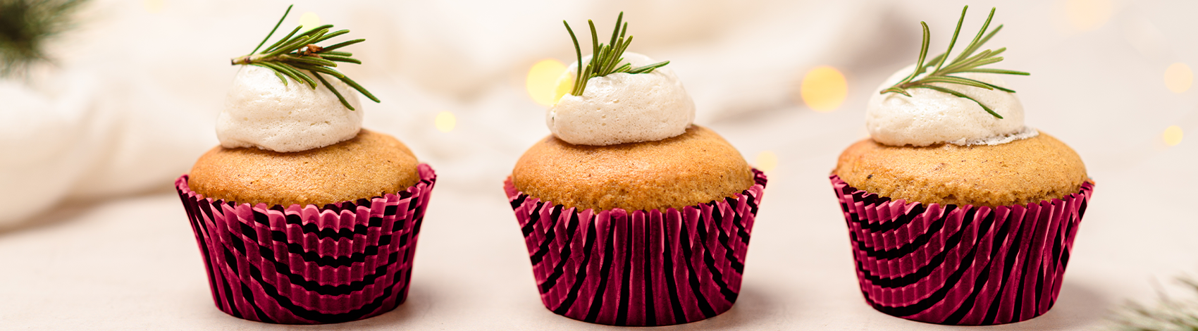 Cupcakes de jengibre