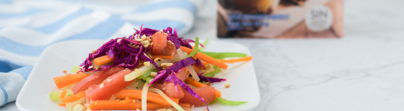 Ensalada de papaya thai