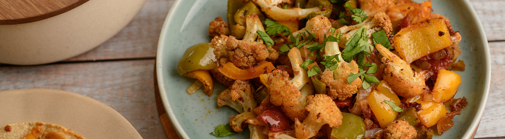 Fajitas de coliflor