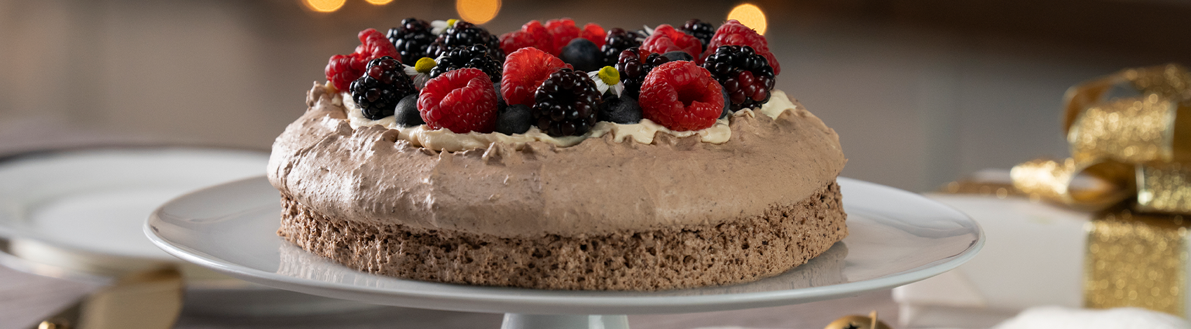 Pavlova de chocolate