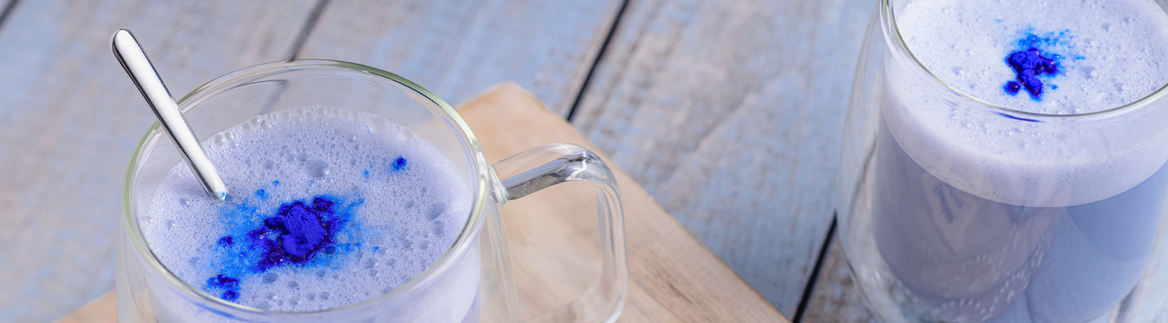 Espirulina latte