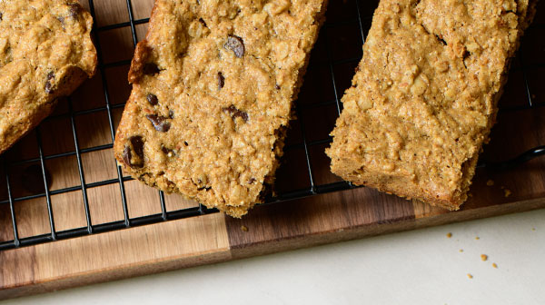 Barras suaves de avena