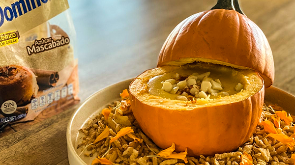 Crema de calabaza dulce