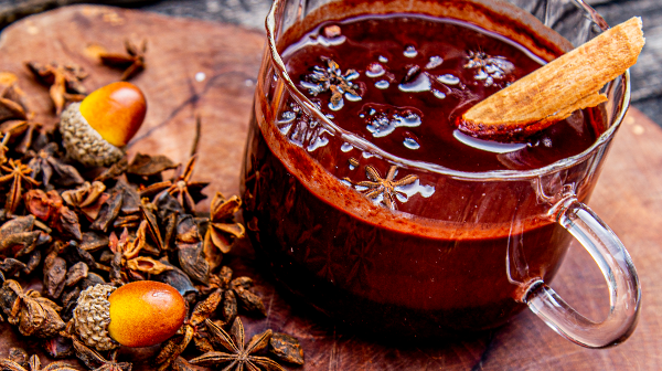 Choco vino caliente