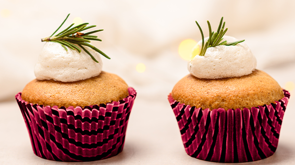 Cupcakes de jengibre