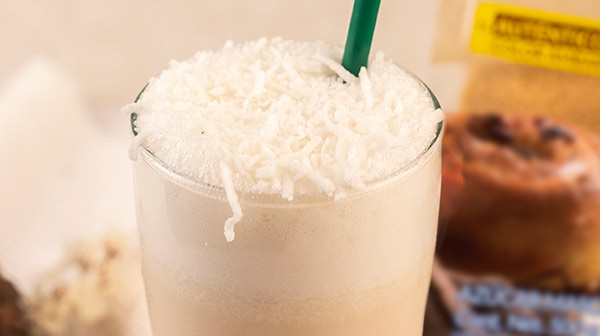 Frappé de coco lavanda