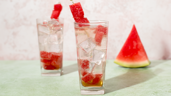 Infusión de mezcal y sandía