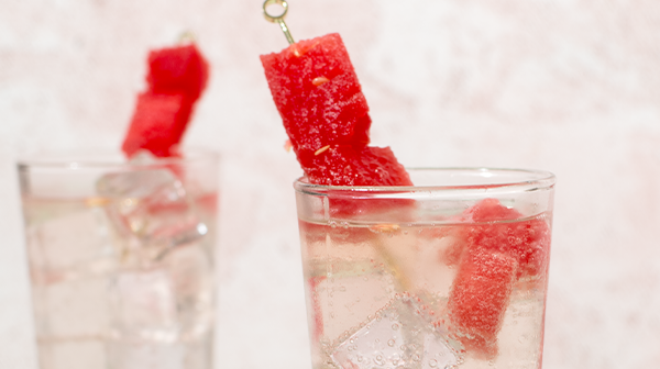 Infusión de mezcal y sandía