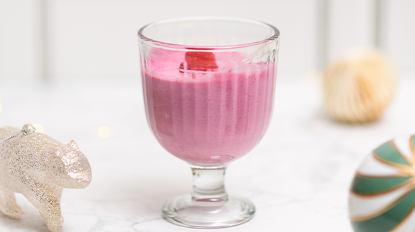 Mousse de frutos rojos