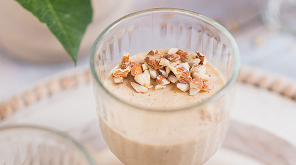 Panna cotta de turrón