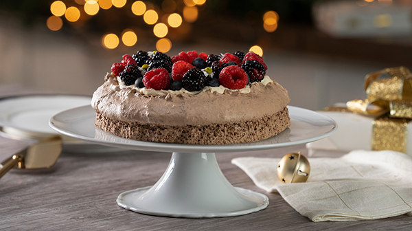 Pavlova de chocolate