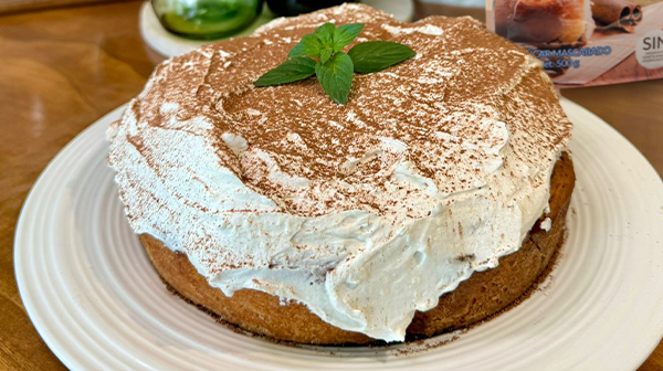 Roles de canela de tiramisú