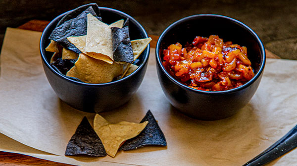 Salsa de piña al chipotle