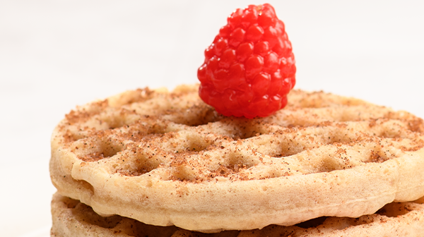 Waffles sabor churros