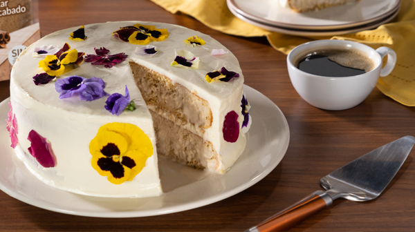 Pastel Tres leches de coco