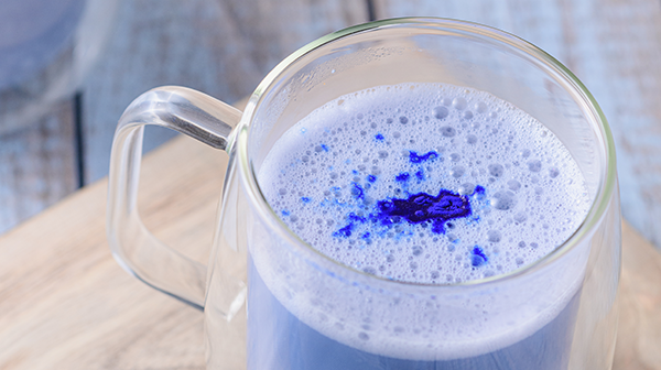 Espirulina latte