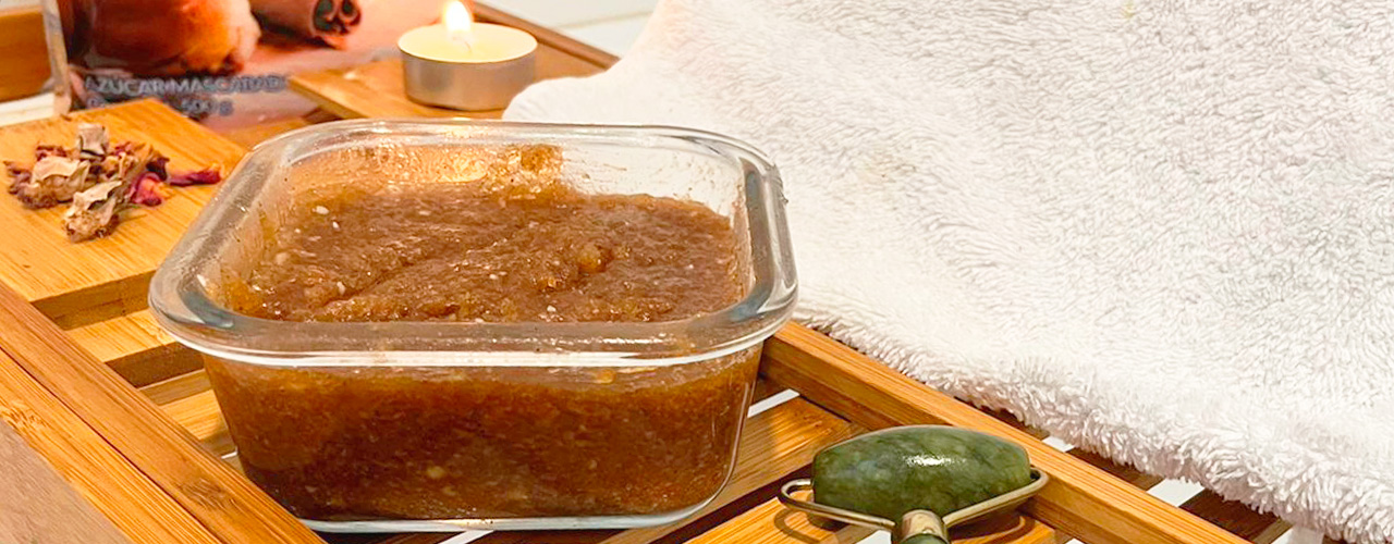 Exfoliante de vainilla y canela