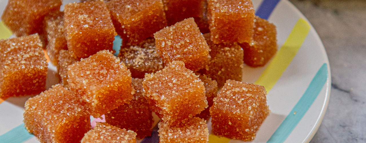 Gomitas Caseras de Frambuesa - comparación