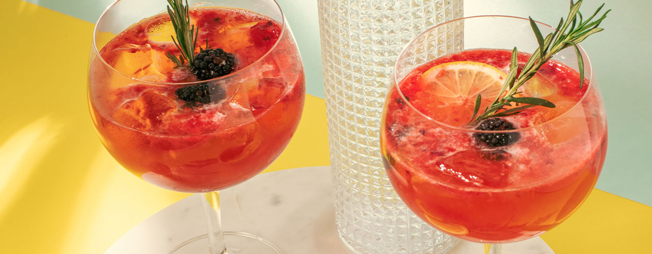 Gin Tonic de Frutos Rojos