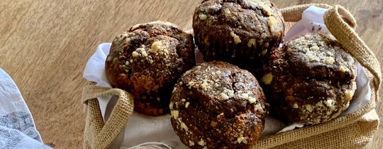 Muffins de calabaza y cocoa