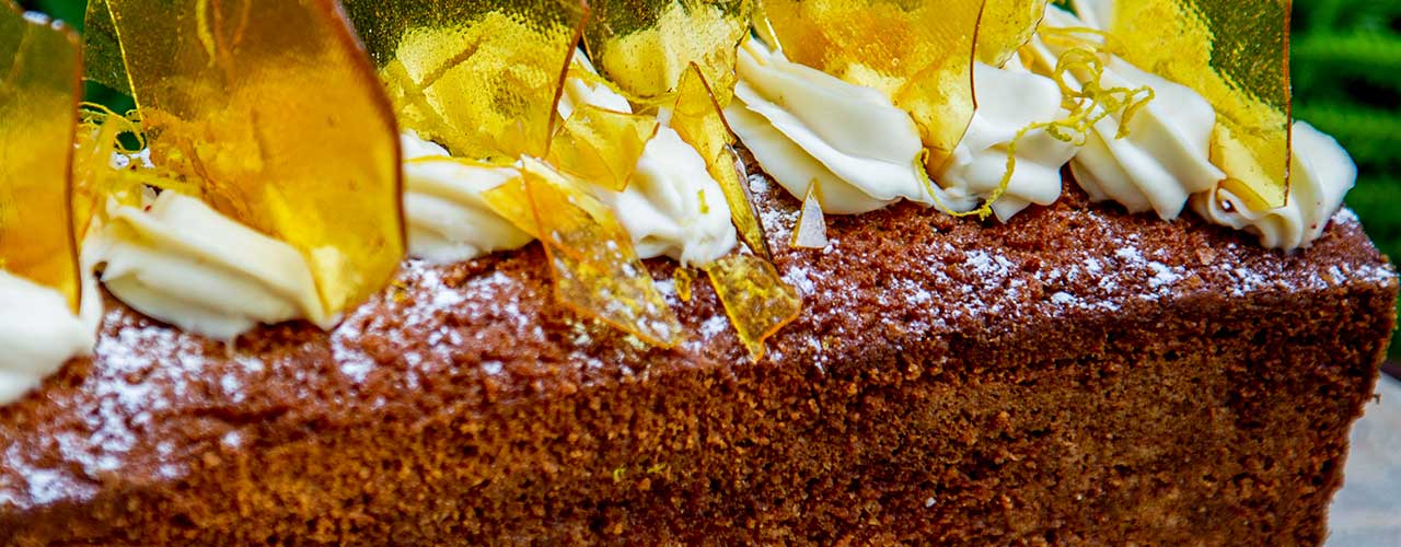 Panqué de cardamomo y naranja