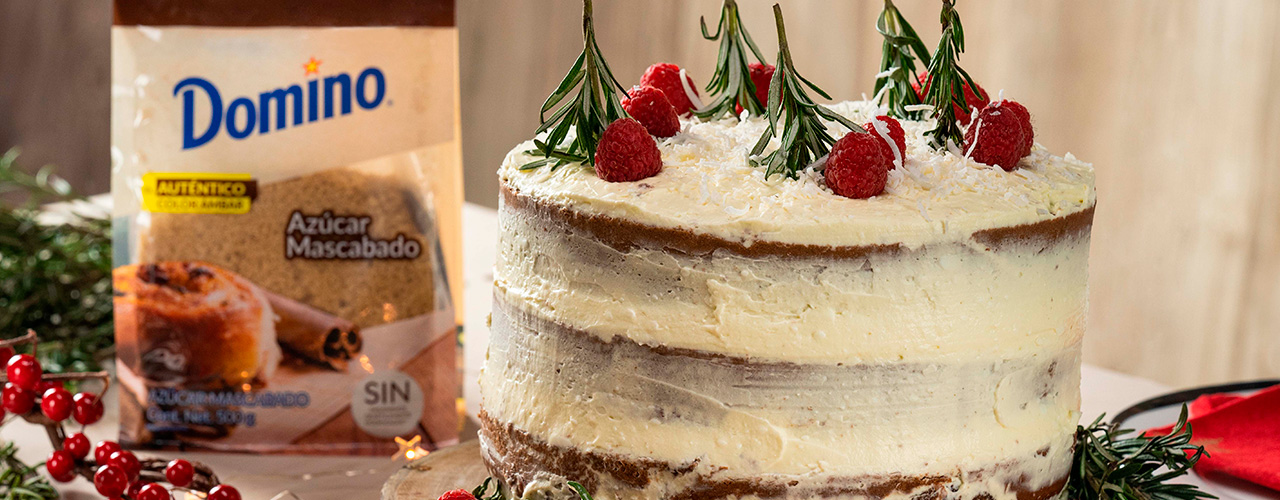 Pastel de Chocolate Navideño en Licuadora