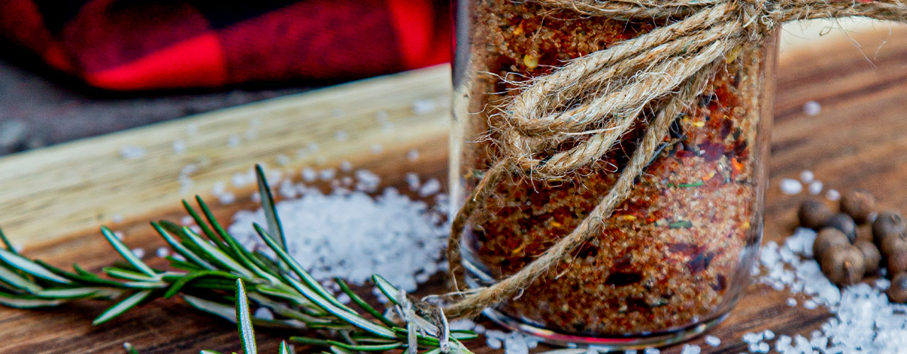 Rub de Romero y Chiles Secos