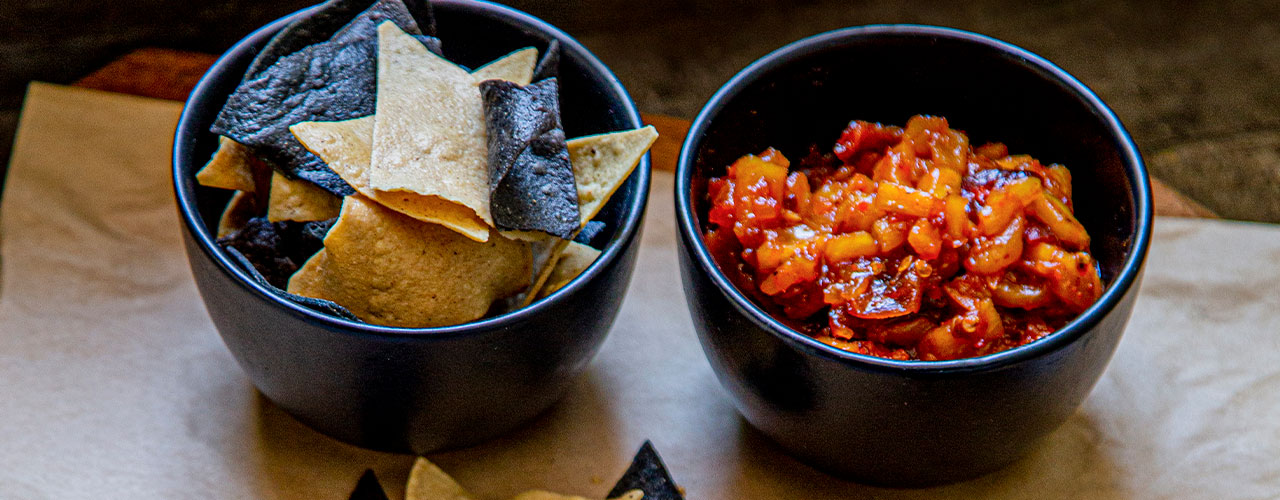 Salsa de piña al chipotle