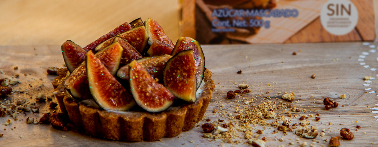 Tarta de higos y nuez caramelizada - comparación