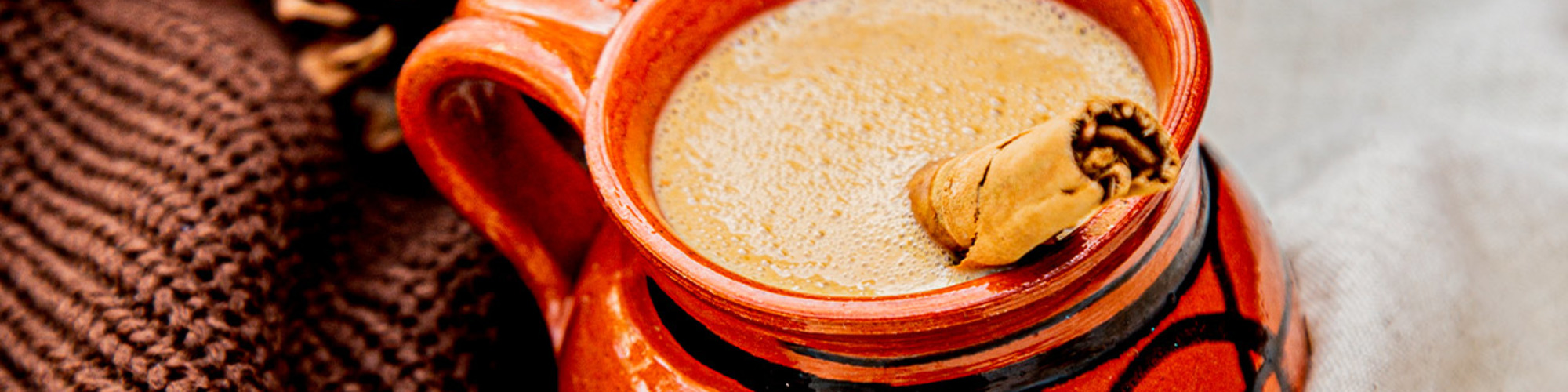 Atole de café de olla - comparación