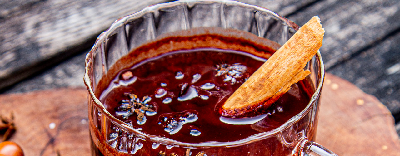 Choco vino caliente