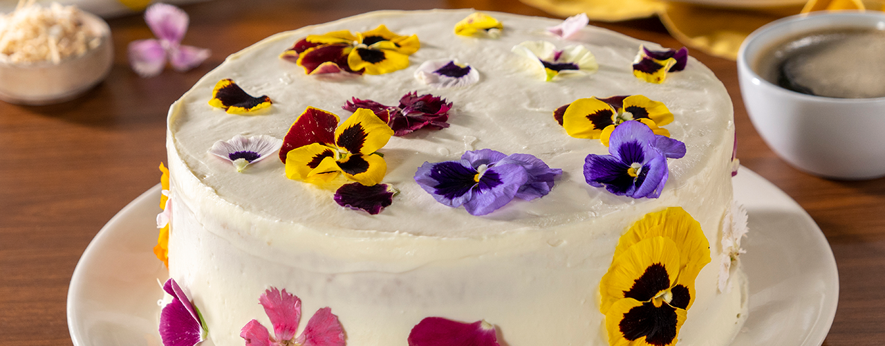 Pastel Tres leches de coco - comparación