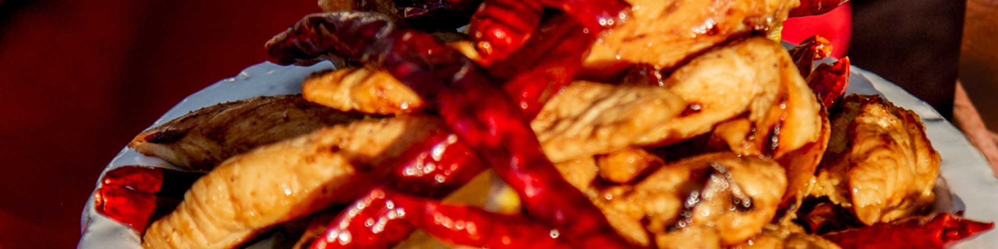 Pechugas de pollo con salsa de naranja y mezcal