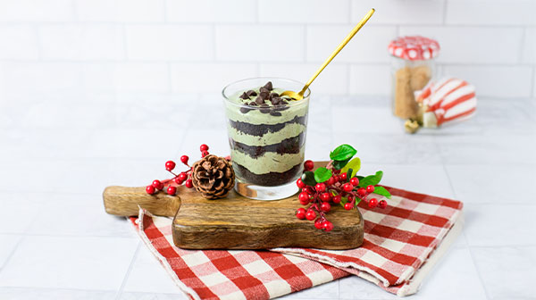 Mini Pays de chocomenta sin horno