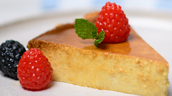 Flan de Rompope