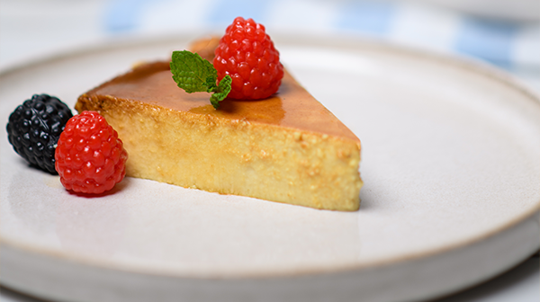 Flan de Rompope