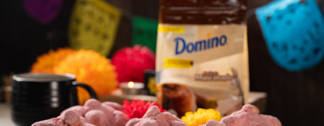 Pan de muerto rosa - comparación