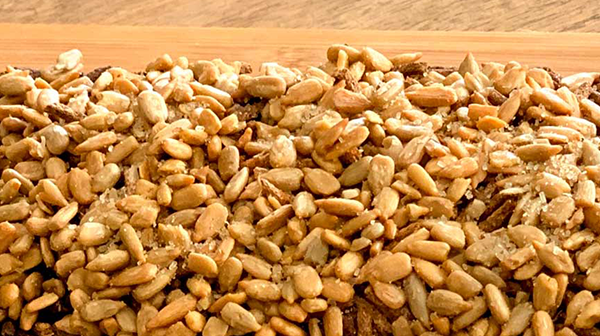 Pan integral con semillas de girasol