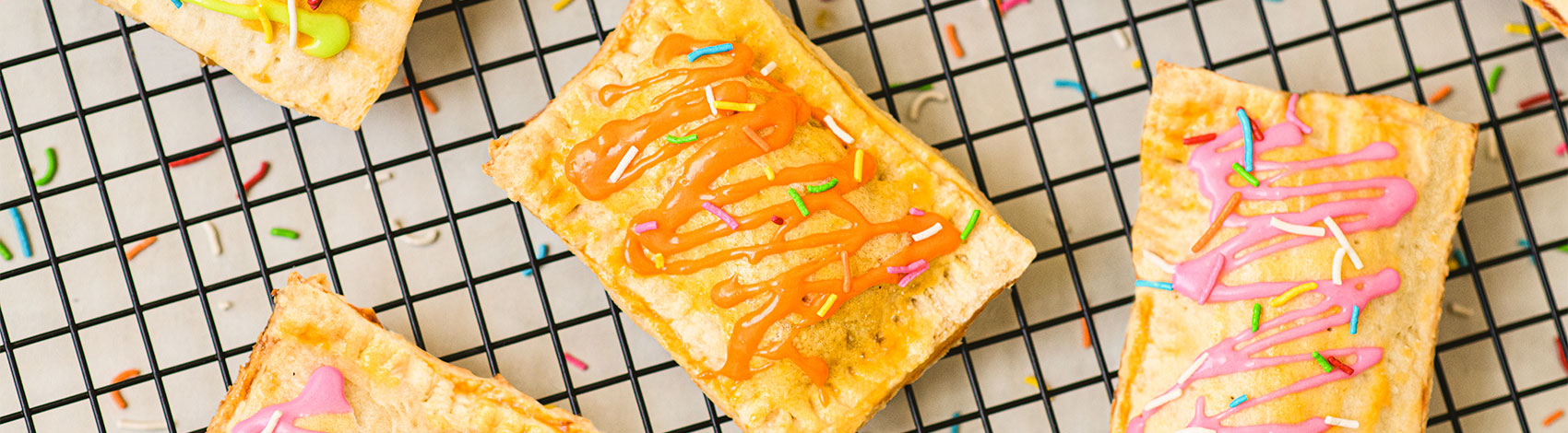 Pop tarts de piña